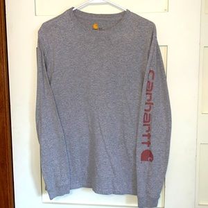 Carhartt HeavyWeight Logo Long Sleeve